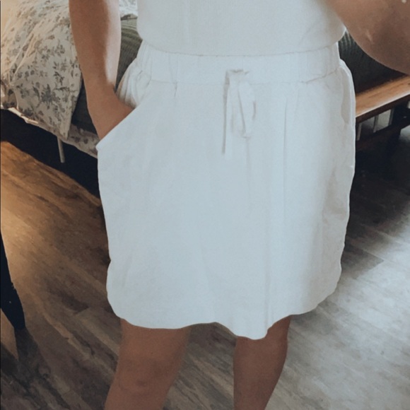 Cotton skirt with pockets - Picture 3 of 5